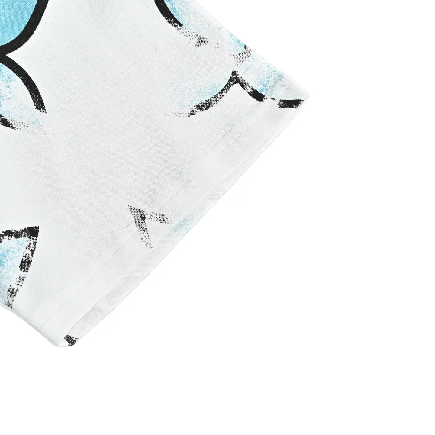 Louis Vuitton/Louis Vuitton all-over mottled presbyopia printed short-sleeves